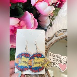 Magic School Bus Earrings